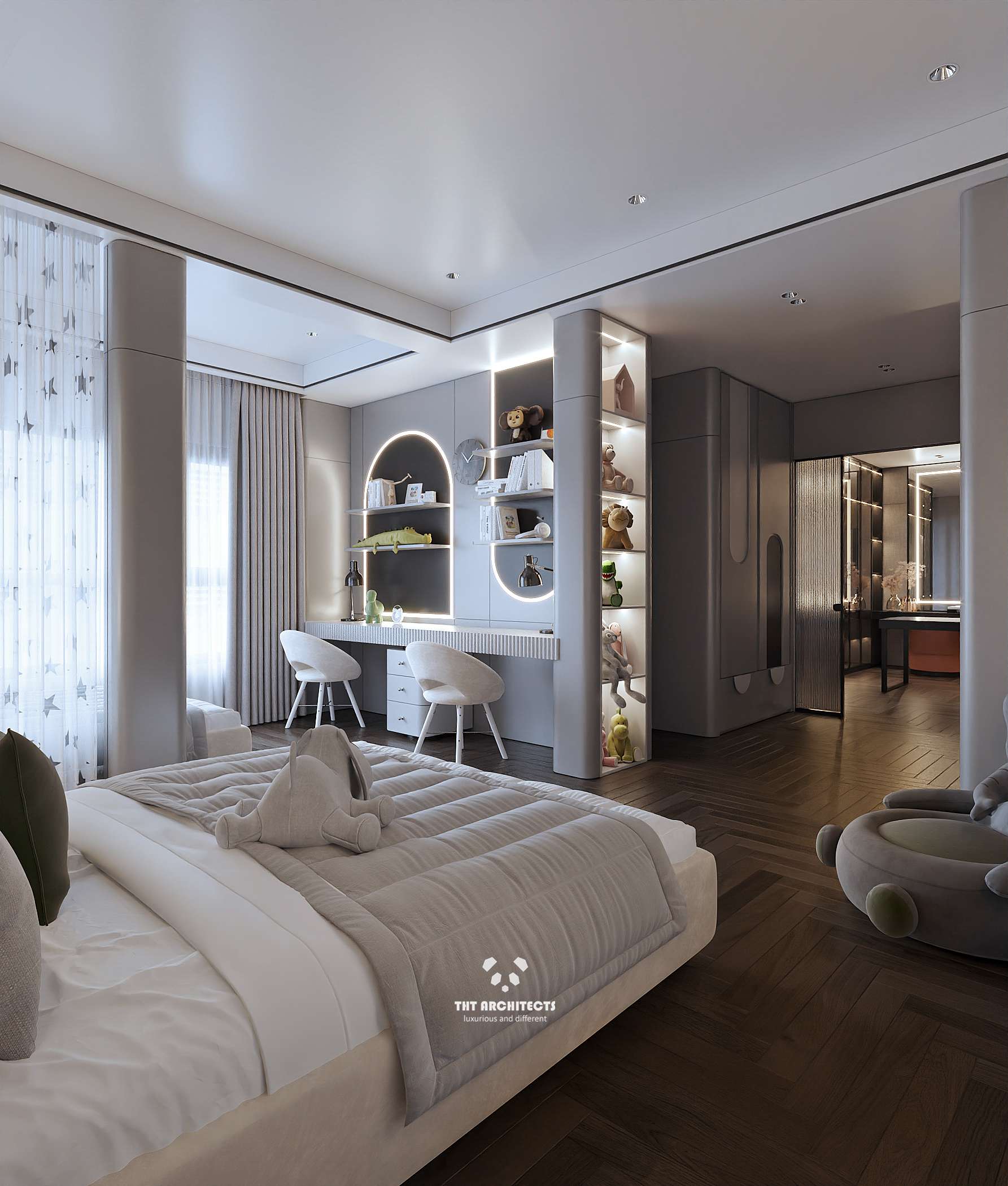 tht arichitects - Villa anh Sứ - phòng ngủ P NGU CON (6)